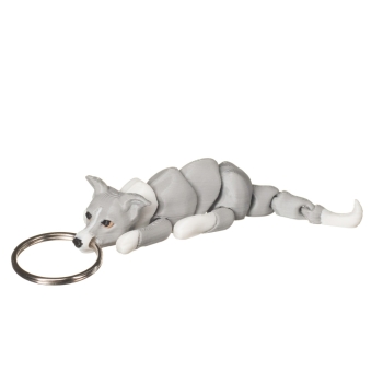 Chart włoski brelok 3D pies do kluczy